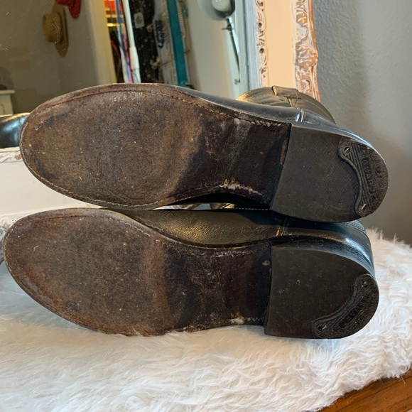 Justin Vintage Cowgirl Grey Boots size 6.5 - Picture 6 of 6